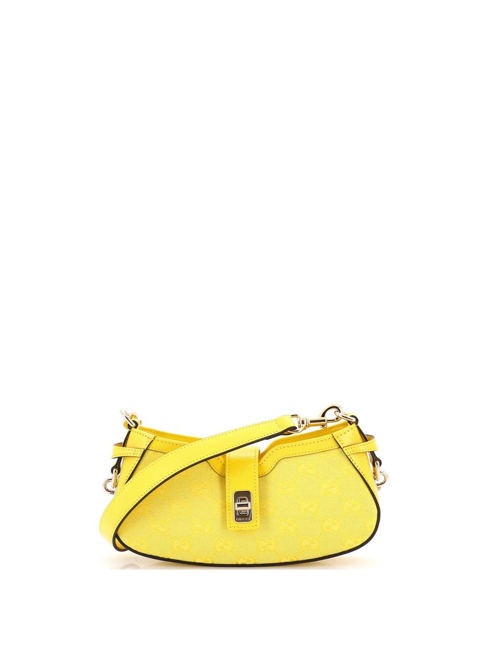 Gucci Moon Side Shoulder Bag Gg Canvas #233593G14B